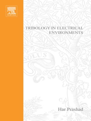 cover image of Tribology in Electrical Environments